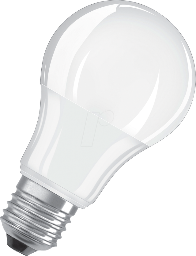Osram LED-Lampe Classic A Glühlampenform Matt E27, 6W 470,m Warmweiß