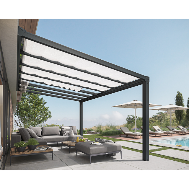 Palram - Canopia Sonnensegel für Terrassenüberdachung Stockholm 3,4 m x 5,9 m