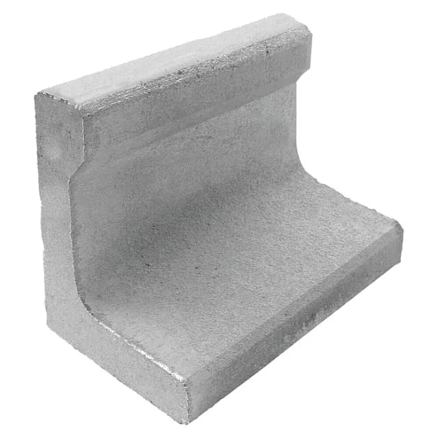 Diephaus L-Stein unbewehrt Grau 30 x 50 x 20 x 7 cm L-Stein