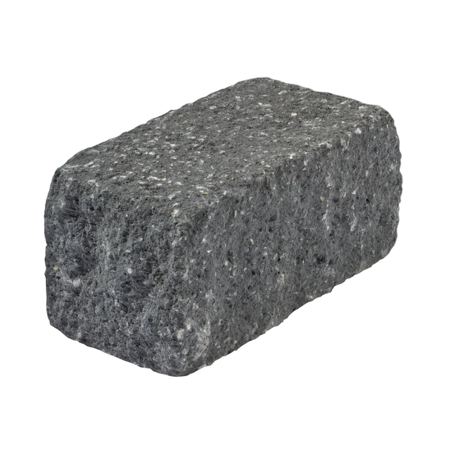 Diephaus Mauerstein Maximo Kina Schwarz 25 x 12,5 x 12,5 cm PE3
