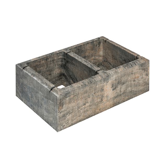 Diephaus Mauerstein Mileo Maxi Muschelkalk 60 x 40 x 20 cm