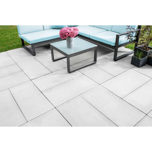Diephaus Gehwegplatte Grau 25 x 50 x 5 cm mit Fase