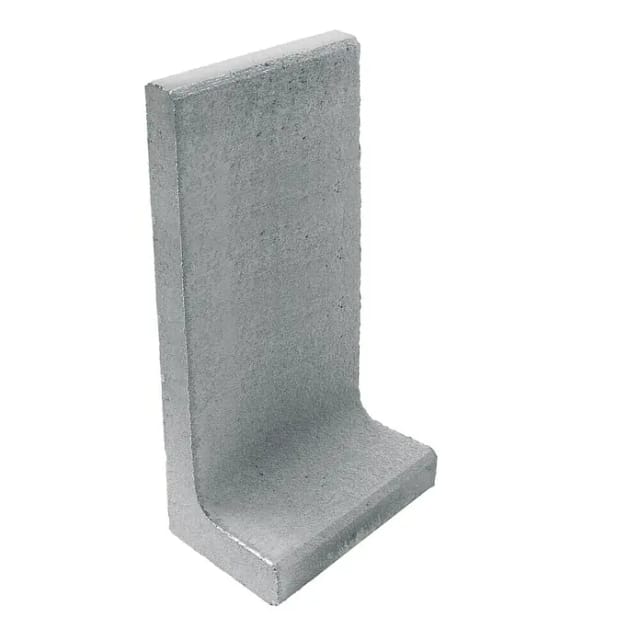Diephaus L-Stein unbewehrt Grau 80 x 50 x 50 x 7 cm L-Stein