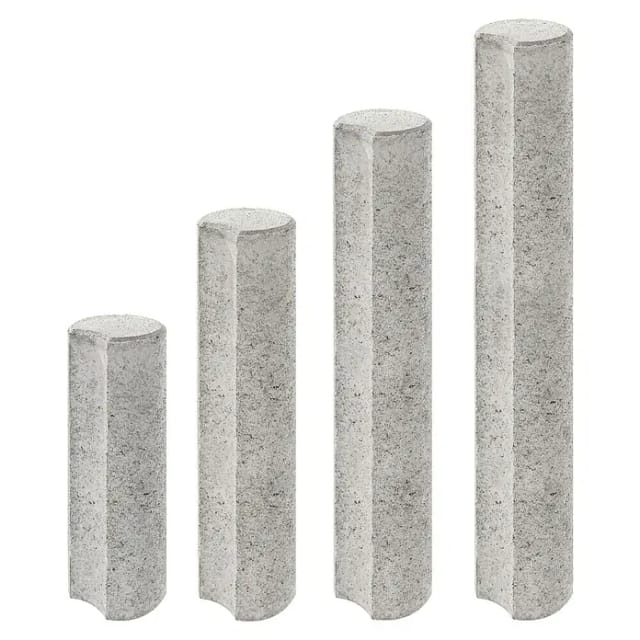 Diephaus Klein Palisade Grau 80 x 15 cm