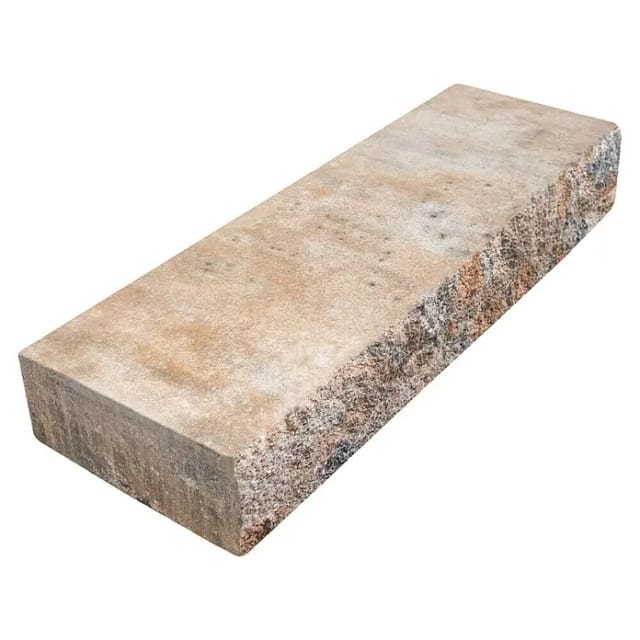 Diephaus Blockstufe Maximo Muschelkalk 112,5 x 34,5 x 15 cm