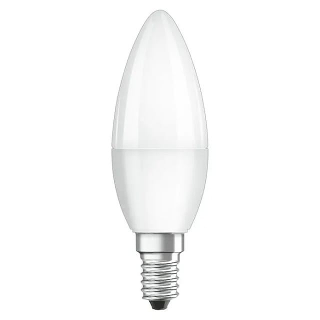 Osram LED-Leuchtmittel E14 Kerzenform 4,9 W Warmweiß 470,m 10 x 3,7 cm (H x Ø)