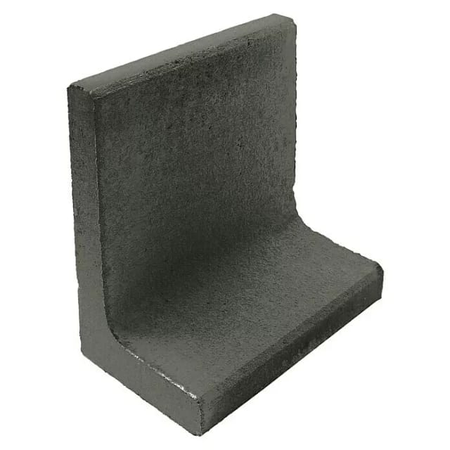 Diephaus L-Stein unbewehrt Anthrazit 40 x 50 x 30 x 7 cm L-Stein