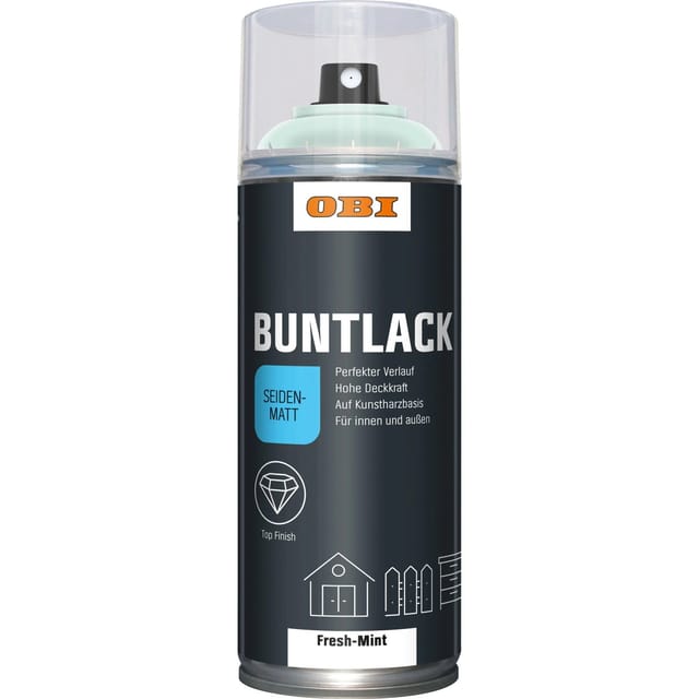 OBI Buntlack Spray LH Fresh-Mint seidenmatt 400 ml