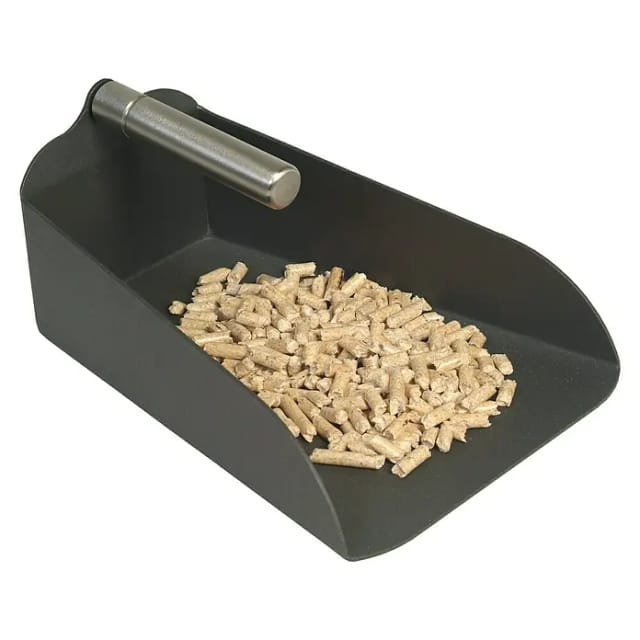 Lienbacher Schaufel Schwarz beschichtet