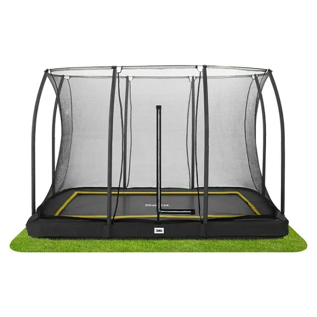 Salta Trampolin Comfort Edition Ground 305 cm x 214 cm Schwarz