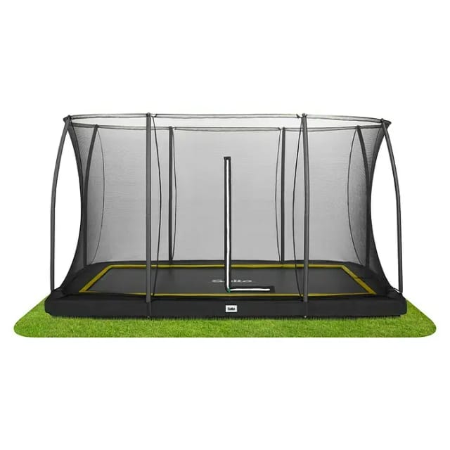 Salta Trampolin Comfort Edition Ground 366 cm x 244 cm Schwarz