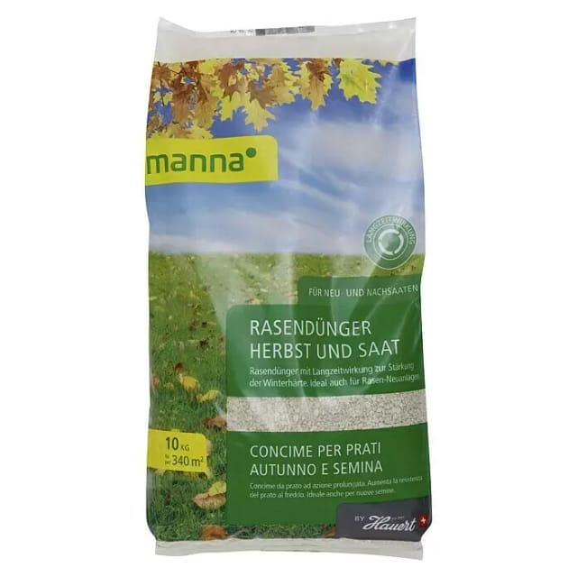 Manna Rasendünger Herbst und Saat 10 kg