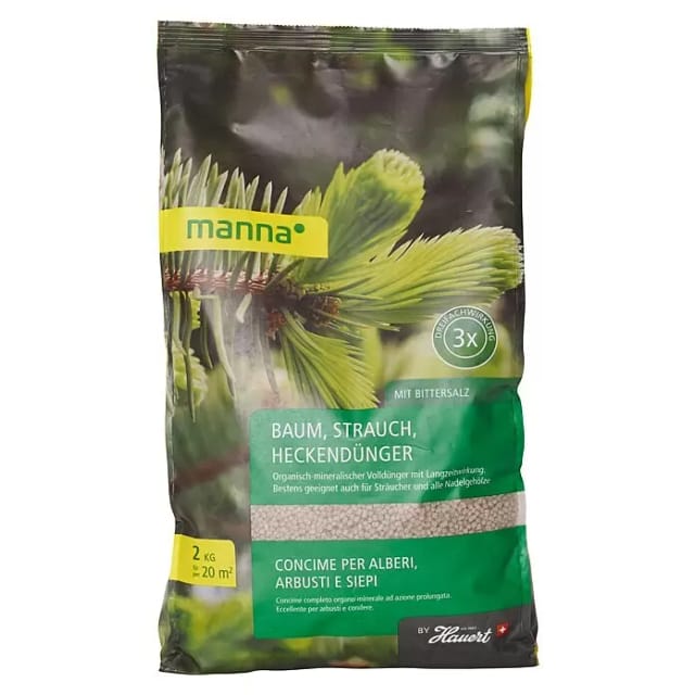 Manna Baum-, Strauch-, Heckendünger 2 kg