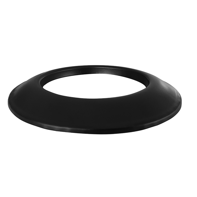 Firefix Mauerrosette für Pelletofenrohr Schwarz 80 mm Durchmesser