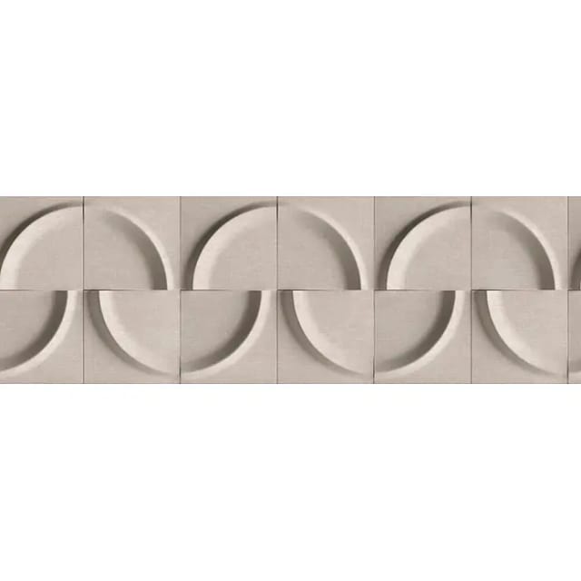Marburg Bordüre 5 m x 0,18 cm Grafisch Modern Grau-Beige FSC®