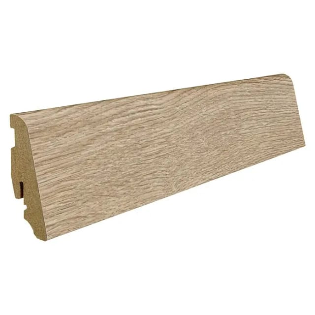 Sockelleiste Eiche Savona 58 mm x 19 mm x Länge 2200 mm