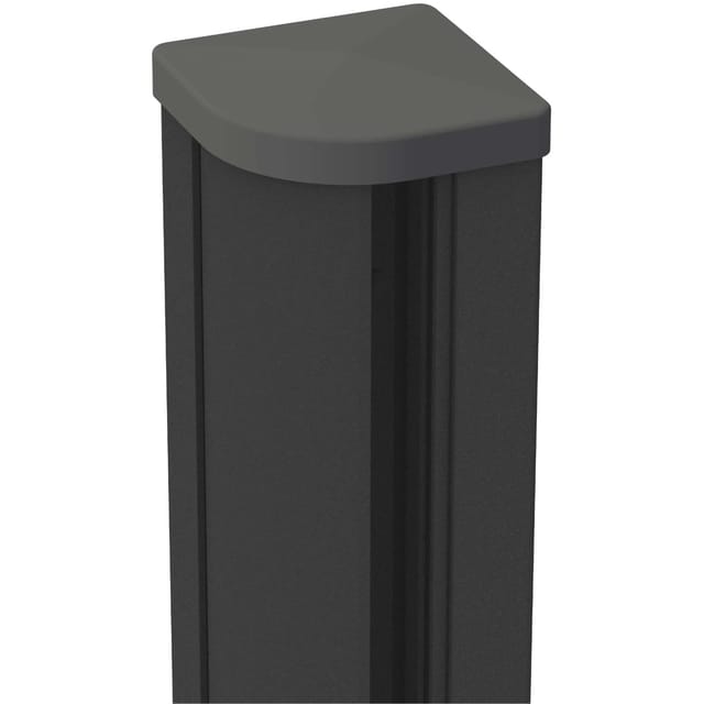 GroJa Variabler Pfosten zum Einbetonieren 9 cm x 9 cm x 240 cm DB703