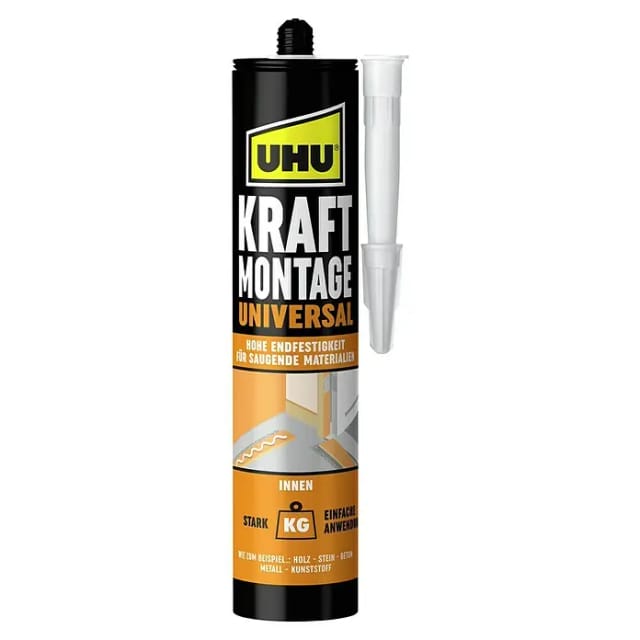 UHU Kraft Montage Universal Kartusche 470 g