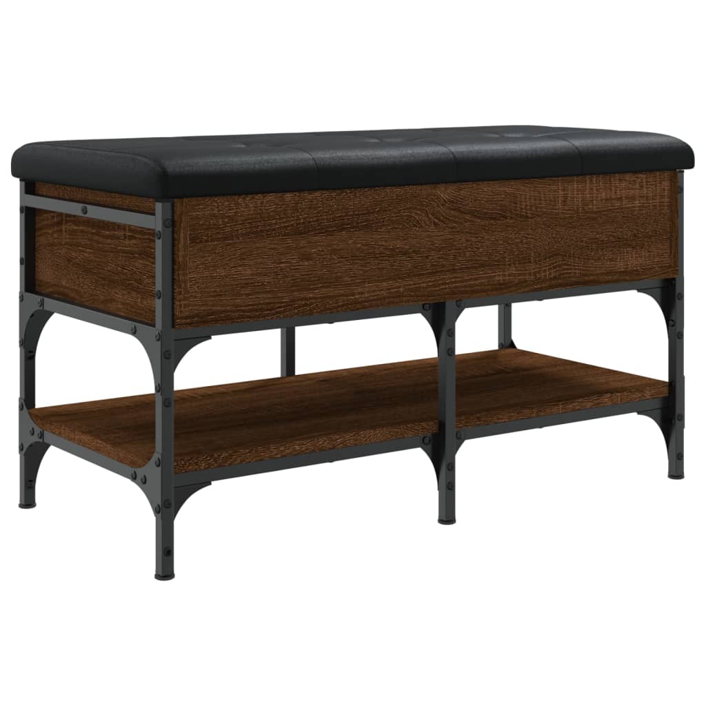Maison Exclusive - Schuhbank Braun Eichen-optik 82x42x45 Cm Holzw