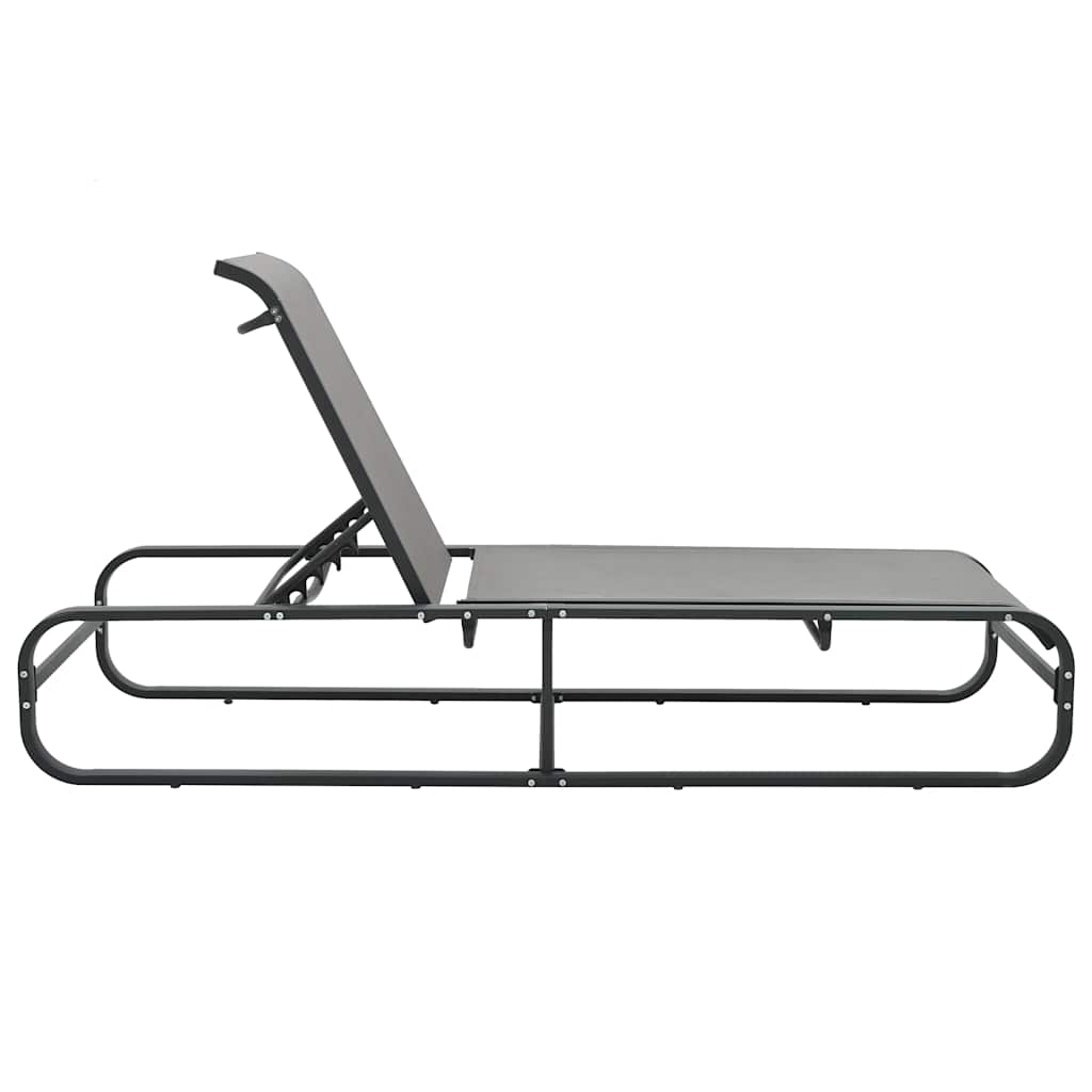 Maison Exclusive - Sonnenliege Aluminium Und Textilene