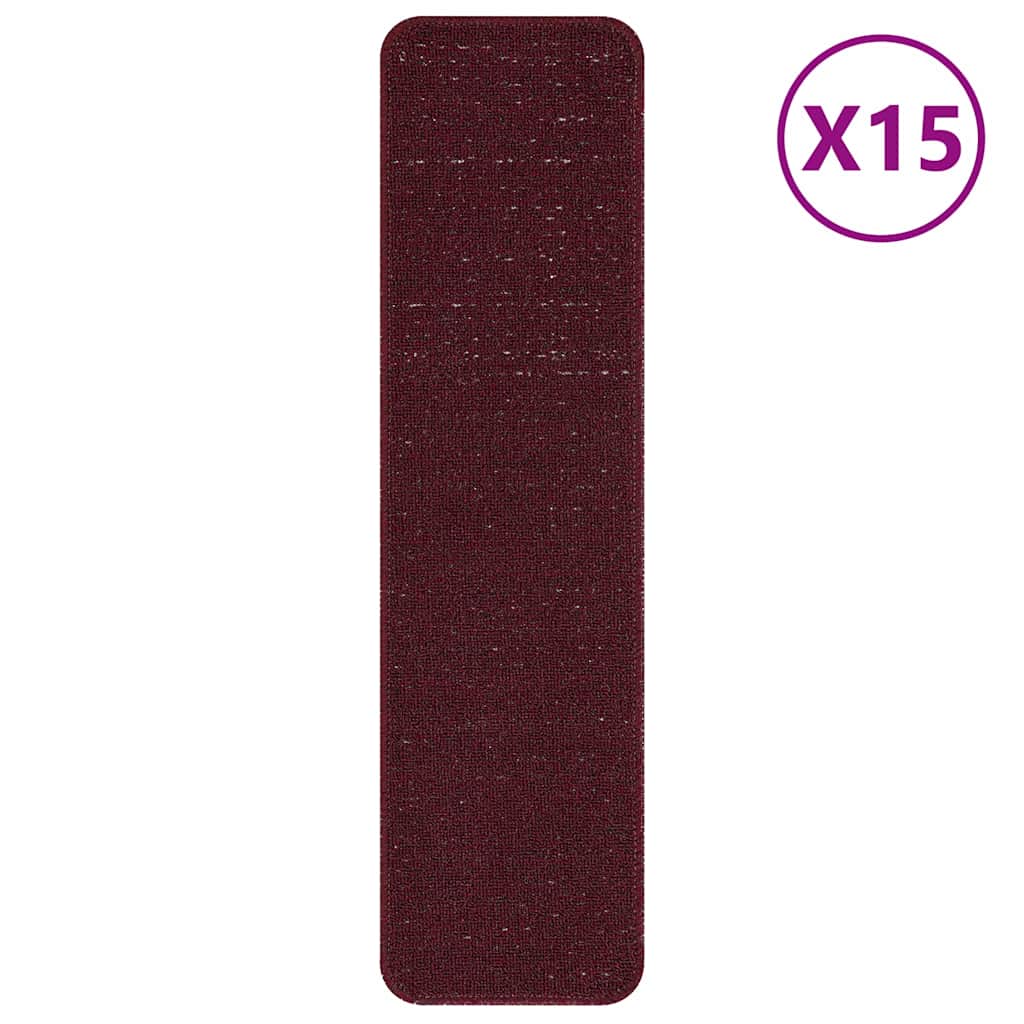 Maison Exclusive - Rutschfeste Stufenmatten 15 Stk. 75 X 20 Cm Bo
