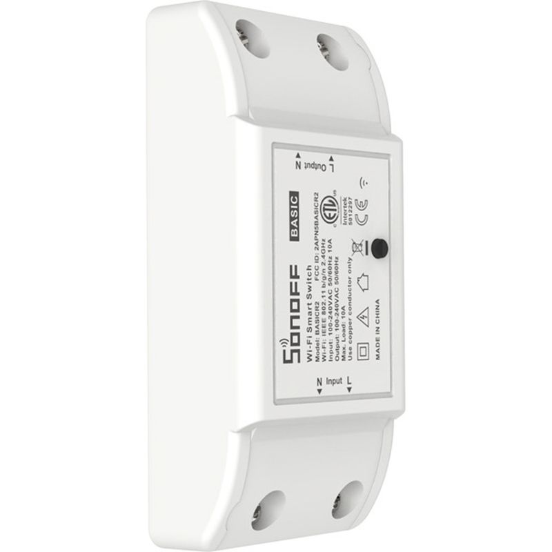 Intelligenter Wlan-schalter – Kabellose Fernbedienung – Programmierbarer Timer – Kompatibel Mit Apple Homekit, Alexa Und Google Assistant – 1 Stück