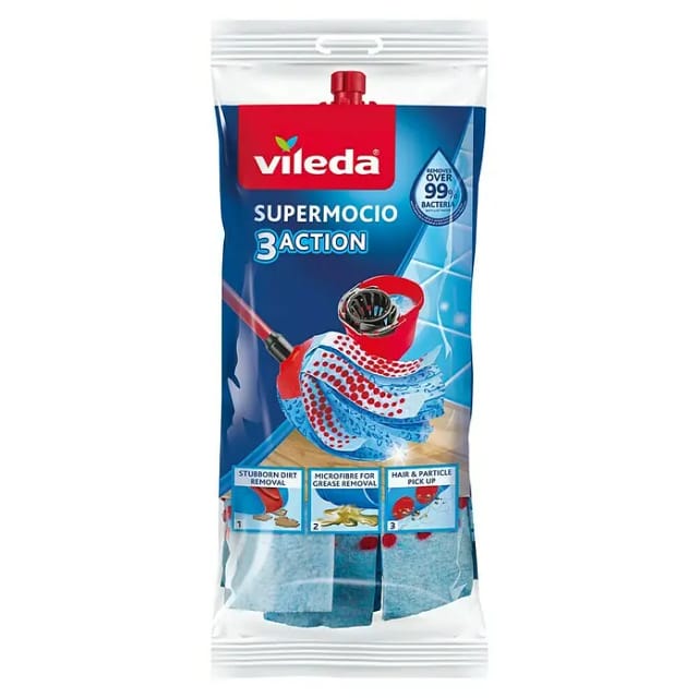 Vileda Ersatz-Wischmopp Supermocio