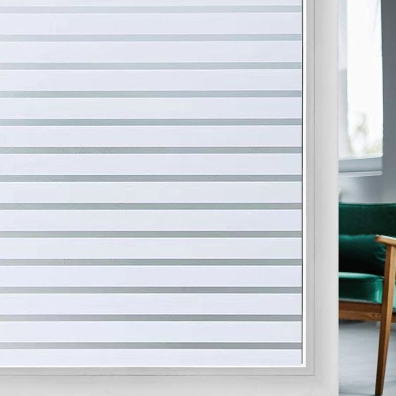 Sichtschutzfolie – Statisch Haftende, Blickdichte Folie – Ohne Klebstoff – Für Glasfenster Und -türen – 40 X 200 Cm