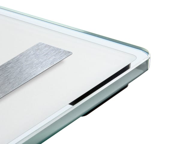 Leifheit Personenwaage Digital Shape Sense Control 200 Weiß/Silber 32 cm x 32 cm
