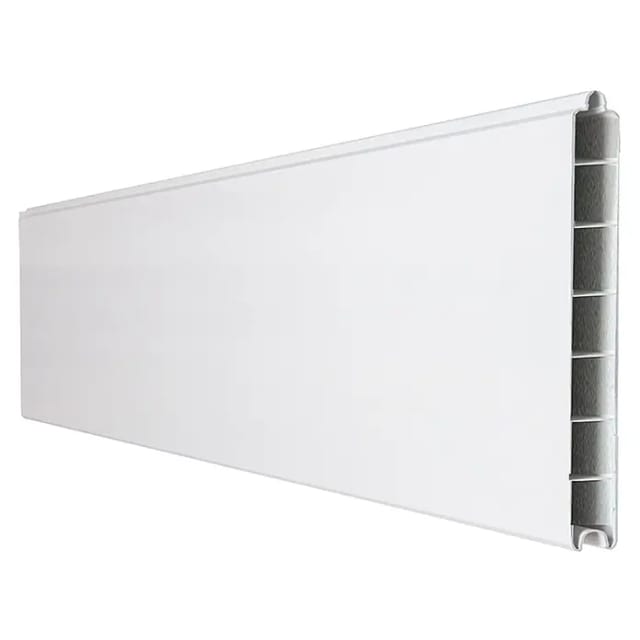 GroJa Einzelprofil Schmal Basicline 180 cm x 15 cm Weiß
