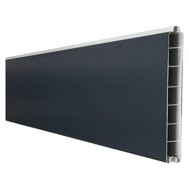 GroJa Einzelprofil Schmal Basicline 180 cm x 15 cm Anthrazit