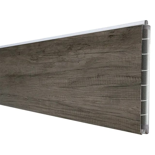 GroJa Einzelprofil Schmal Basicline 180 cm x 15 cm Monument Oak
