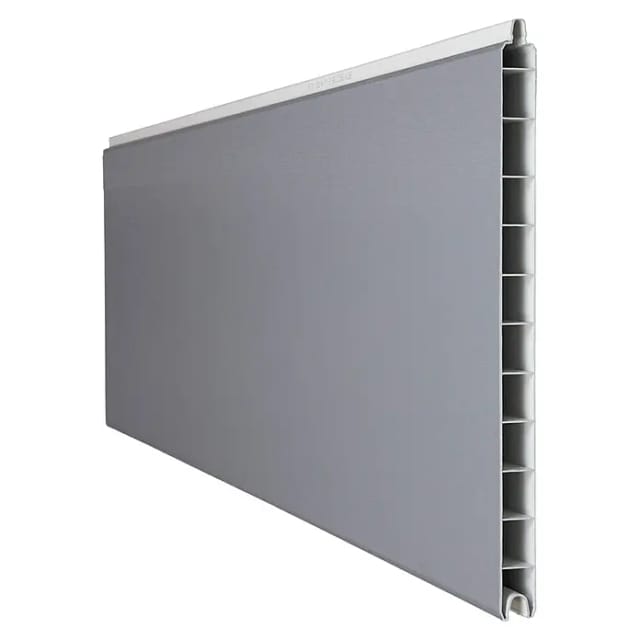 GroJa Einzelprofil Premium Basicline 180 cm x 28,4 cm Silbergrau