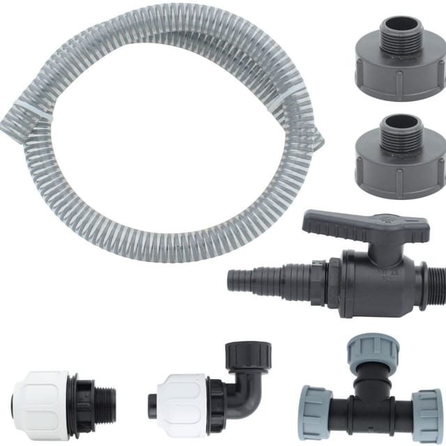 IBC Tankverbinderset-Quick für 2-Tanks DN 25