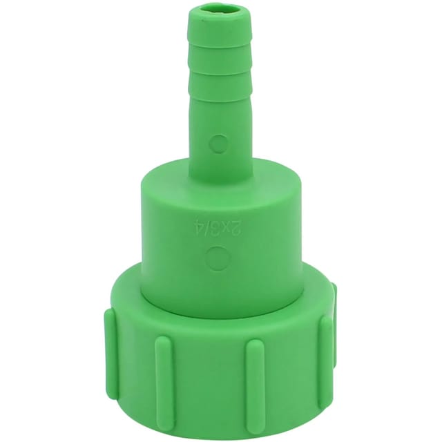 IBC Adapter S60x6 IG auf 0,75 Zoll Schlauchtülle - Verdrehschutz
