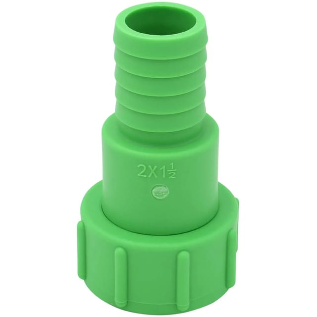 IBC Adapter S60x6 IG auf 1,5 Zoll Schlauchtülle - Verdrehschutz