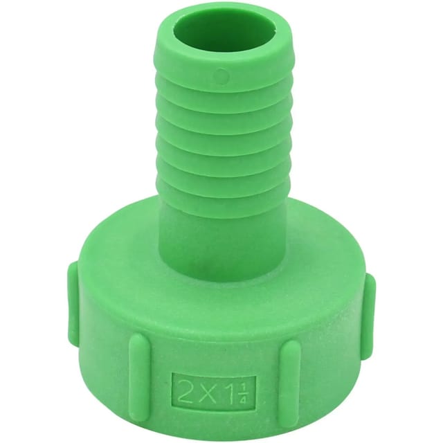 IBC Adapter S60 x 6 IG auf 1,25 Zoll Schlauchtülle