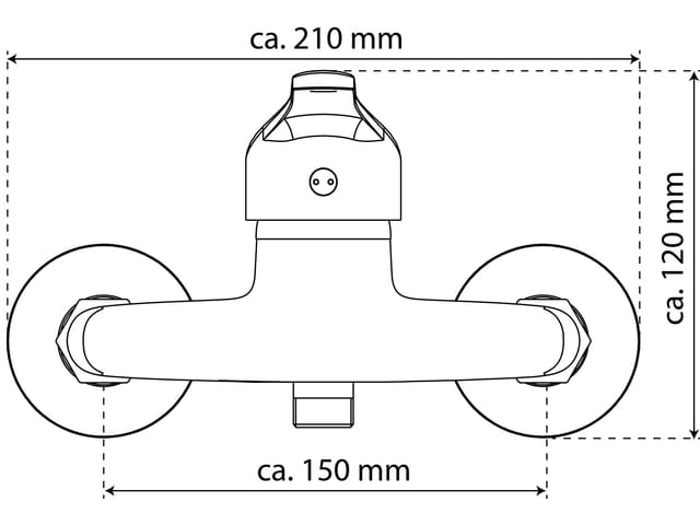Eisl Duscharmatur Grande Vita Classic Chrom