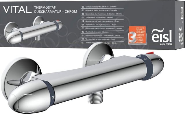 Eisl VITAL Thermostat Duscharmatur Chrom