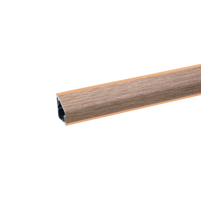 Wandabschlussleiste 63,5 cm x 2,4 cm Sonoma Eiche hell (34038)