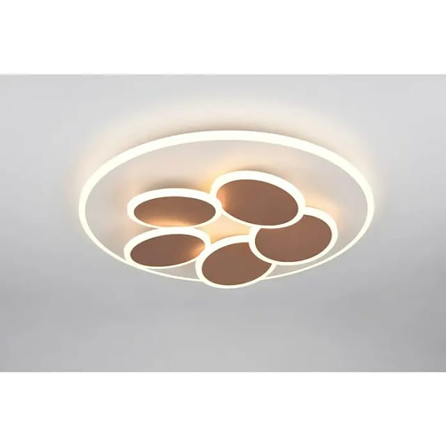 Trio LED Deckenleuchte Mandala 7,5 cm x 49 cm x 49 cm Warm-Grey