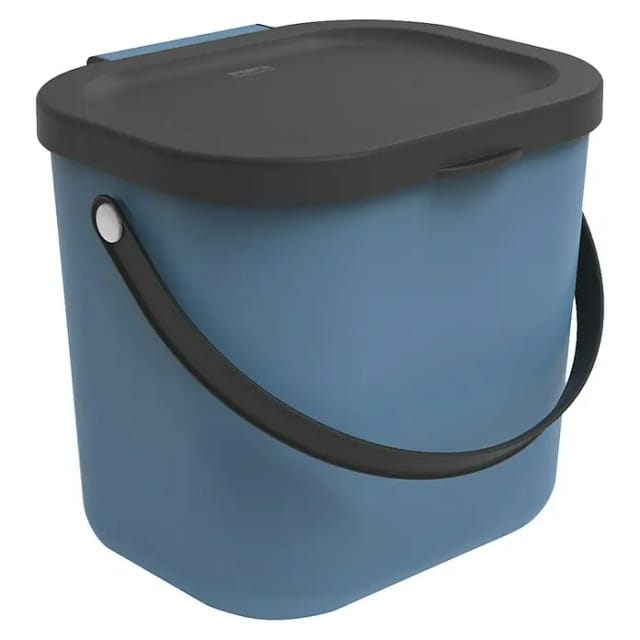 Rotho Mülleimer Albula Blau 6,