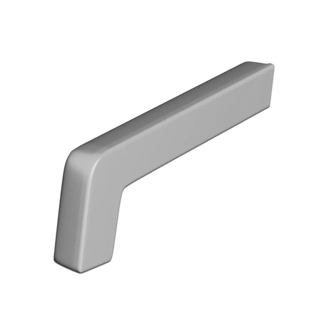 PVC-Seitenteile Silber 30 cm 2 Stück