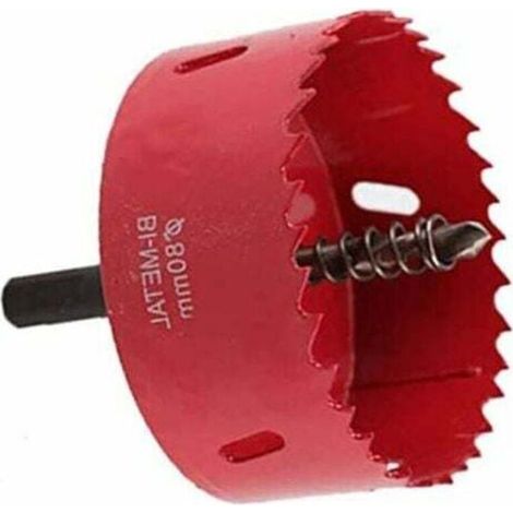 80-mm-lochsägen-bohrer-set, Hochleistungs-m42-hss-lochschneider Für Holz, Aluminium, Eisen, Blech, Kunststoffrohre, 350 G