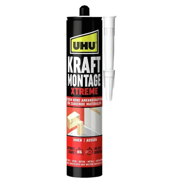 UHU Kraft Montage Xtreme Kartusche 370 g