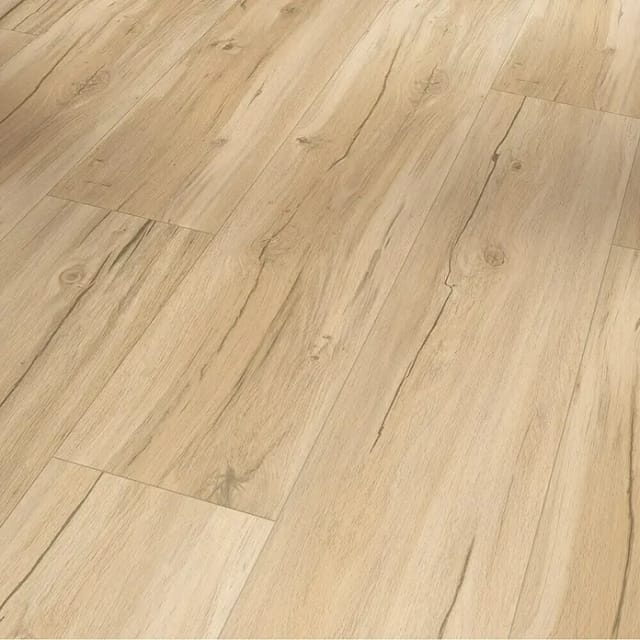 Parador Handmuster Vinyl Basic 5.3 Eiche Memory geschliffen gebürstet LHD gefast