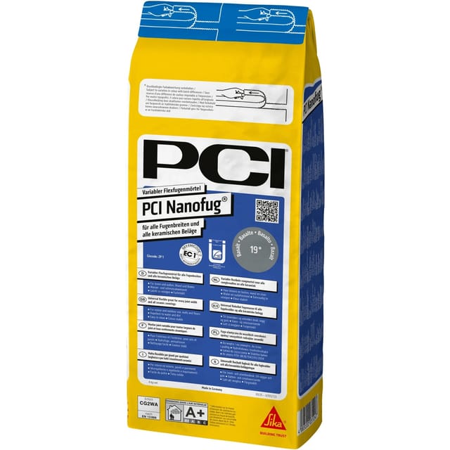 PCI Nanofug Flexfugenmörtel Silbergrau 4 kg