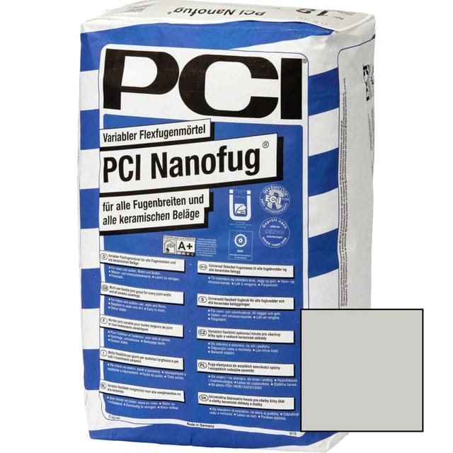 PCI Nanofug Flexfugenmörtel Hellgrau 4 kg