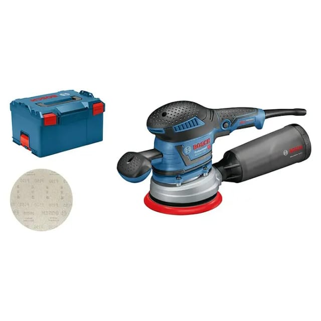 Bosch Professional Exzenterschleifer GEX 40-150 in L-Boxx mit Schleifteller