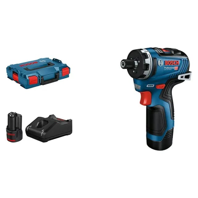Bosch Professional 12 V Akku-Bohrschrauber GSR 12V-35 inkl. Akkus mit Koffer
